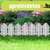 Vir�g�gy�s szeg�ly / ker�t�s (56 x 20 cm, feh�r)