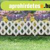 Vir�g�gy�s szeg�ly / ker�t�s (60 x 22 cm, feh�r)