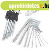Imbuszkulcsok 1,5-10, 9 db-os kism�ret�