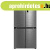 Midea MDRF632FIE46 4 ajt�s szabadon�ll� h�t�szekr�ny inox