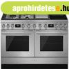 Smeg CPF120IGMPX Portofino kombin�lt t�zhely inox 120cm