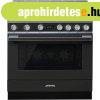 Smeg CPF9IPAN Portofino indukci�s t�zhely antracit 90cm