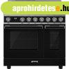 Smeg CPF92IMBL Portofino indukci�s t�zhely 2 s�t�t�r fekete 