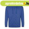Just Hoods cipz�ros kapucnis f�rfi pul�ver AWJH050, Royal Bl