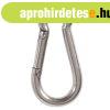 Mil-tec rozsdamentes ac�l karabiner, 8cm