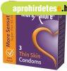 More Amore Single: Thin Skin, 3 silky soft condoms