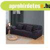 Rugalmas kanap�v�d� jersey huzat, antracitsz�rke + aj�nd�k p