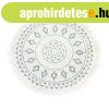 Kerek sz�nyeg, sz�rke-feh�r, 120 cm - VALET DE TREFLE - Buto