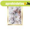 Keretezett poszter, d�li�k, 30x40 cm, p�derr�zsasz�n  - FLOR