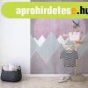 Gyerekszoba tap�ta, t�li napfelkelte, 200x250 cm, lila - HIM