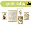 Falik�p szett, term�sek �s levelek, 5 db, arany - FESTIF - B