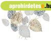 Fali dekor�ci�, levelek, arany, sz�rke, t�rtfeh�r - TROUS TR
