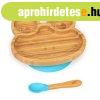 Klarstein Gyermek �tk�szlet, bambusz t�ny�r �s kan�l, 250 ml