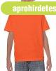 Kereknyak� r�vid ujj� gyerekp�l�, Gildan GIB5000, Orange-XL