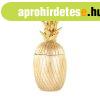 Anan�sz form�j� t�rol�, arany - ANANASMANIA - Butop�a