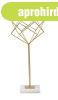 Geometrikus asztali dekor�ci� 40 cm, arany-feh�r - CARRES - 