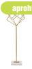 Geometrikus asztali dekor�ci� 50 cm , arany-feh�r - CARRES -