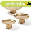 T�lca l�bbal, 3 darabos szett, f�m, arany - MARTINI - Butop�