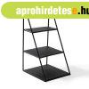 Asztali t�rol� polc, f�m, fekete - MORESQUE - Butop�a