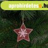 Kar�csonyfad�sz, csillag (akaszthat�, 9,6 x 9,3 cm)
