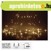 80 LED-es meleg feh�r microled f�nyh�l�