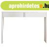 Modern konzolasztal 2 fi�kkal, feh�r - EPURE - Butop�a