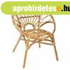 Kerek rattan fotel, nat�r - SANNA - Butop�a