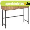 Konzolasztal �ves, t�lgy sz�n� - SCANDI - Butop�a