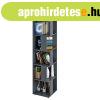 Sarok k�nyvespolc, grafit - SKALA - Butop�a