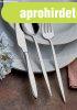 Rozsdamentes ac�l �tk�szlet, 24 db-os, ez�st - DESIGN - Buto