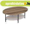 Lerak�asztal, ovalis, t�lgysz�n� - RUMBA - Butop�a