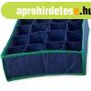 Feh�rnem� t�rol�, 16 rekesz, k�k