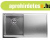 Klarstein TitanSteel konyhai mosogat lefolyval, 79 x 44 cm