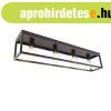 Ipari mennyezeti l�mpa fekete 99,5 cm 4-l�mp�s - Cage