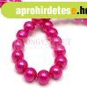 Tekla goly� gy�ngy - Fuchsia - 8mm (sz�lon - kb. 105db/sz�l)