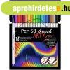 Ecsetir�n k�szlet, STABILO "Pen 68 brush ARTY", 18
