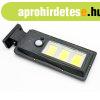 Napelemes LED l�mpa mozg�s�rz�kel�vel, falra szerelhet�, 180