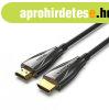 Vention HDMI/M -> HDMI/M HD, (8K, optikai k�bel, fekete, 