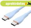 Vention USB-C 2.0/M -> USB-C 2.0/M, (5A,szilikon,k�k), 1,