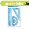 Vonalz� k�szlet 20 cm, flexibilis 3 db/bliszter Keyroad vegy