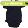 Babybugz R�vid ujj� csecsem� body - Fekete | 0-3 h�nap