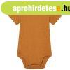 Babybugz R�vid ujj� csecsem� body - Karamellsz�n | 0-3 h�nap