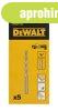 DEWALT gipszkarton vgszr 1/8" - 5 db/csomag