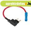 Biztos�t�k eloszt� adapter mini k�ses biztos�t�khoz 12/24V M