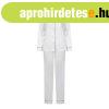 Towel City Hossz� n�i szat�n pizsama - Feh�r | M/L