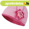 Pletex Baba sapka horgolt vir�ggal - Vil�gos r�zsasz�n | 44-