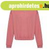 Just Hoods N�i crop top pul�ver r�vid cipz�rral - Dusty rose