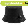 Beechfield Kalap jrahasznostott poliszterbl - Fekete | S