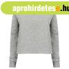 SF (Skinnifit) Crop top pul�ver l�nyoknak - Sz�rke mel�rozot