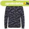 Just Hoods Terepmint�s gyerek pul�ver - Terepsz�n� fekete | 